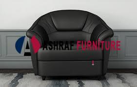 Black Dimond Single Seater Sofa